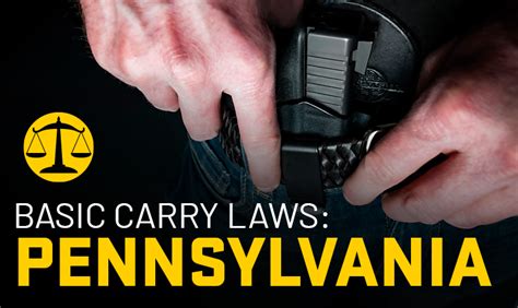 Pennsylvania Concealed Carry Gun Laws Ccw And Reciprocity Map Uscca 2021 05 19