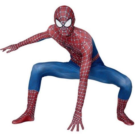 Promo Classic Spider Man Raimi Cosplay Costume 3d Printed Super Hero