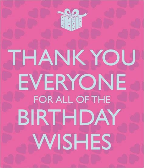 √ Thank You Quotes For Birthday Greetings And Wishes