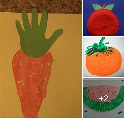 Fruit And Vegetables Crafts For Preschool Artofit