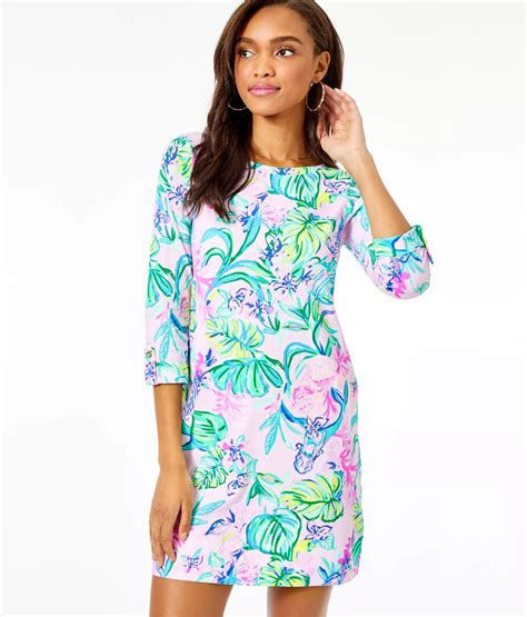 Lilly Pulitzer Linden Dress In High Tide Navy Bringing Mermaid Back Modesens