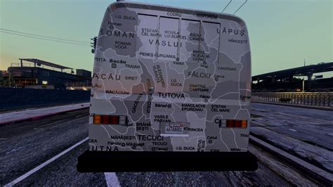 Romanian Map On Bus Gta5