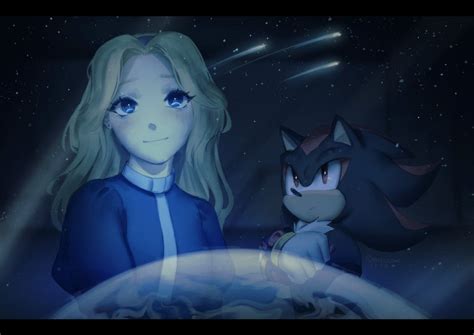 Shadow The Hedgehog And Maria Robotnik Sonic And More Drawn By Spacecolonie Danbooru