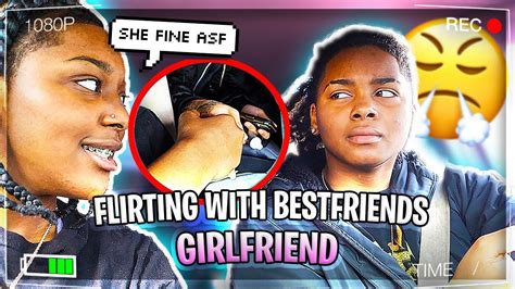 Vlog Flirting With My Best Friends Girlfriend Prank She Got Mad 🤬 Youtube