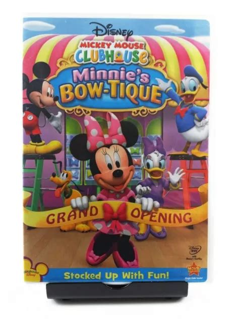 Disney Mickey Mouse Clubhouse Minnies Bow Tique Dvd 2010 New 1225