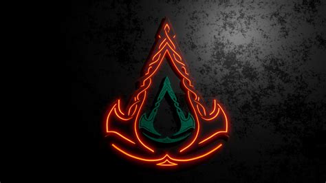 2560x1440 Resolution Assassins Creed Valhalla Cool Logo 1440p