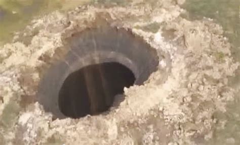Mysterious Sinkhole Appears In Siberia Picture Incredible Sinkholes Around The World Abc News