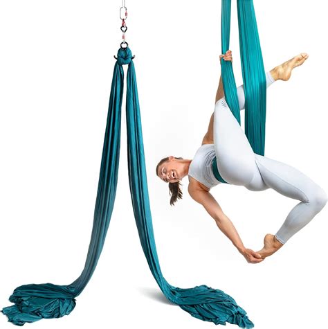 Victorem Aerial Silks 11 Yards Aerial Silk Premium Ariel Yoga Hammock Durable And Low