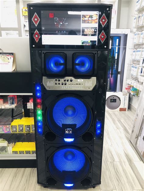 Musicy Beat Razor 20000 Watt Super Loud Speaker With 19” Screen