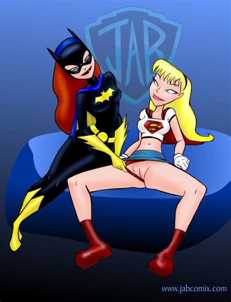 Rule 34 2girls Barbara Gordon Batgirl Batman Series Blonde Hair