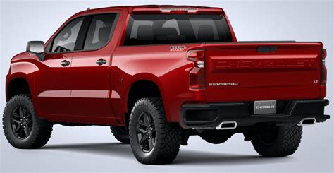 The New Cherry Red Color For The 2021 Chevy Silverado 1500
