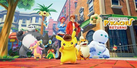 Detective Pikachu Returns Nintendo Switch Games Games Nintendo