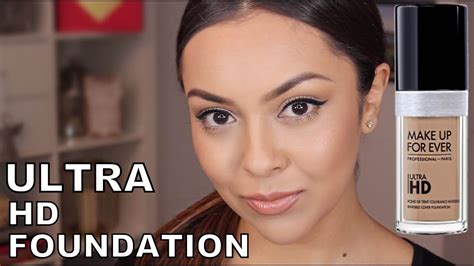 The new ultra hd foundation has a slimmer metal ring and logo of ultra distinguishing them apart. Makeup Forever Ultra HD Foundation Review - TrinaDuhra ...