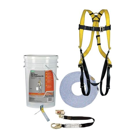 Msa Safety Works Workman 6 Piece Fall Protection Kit 10095901 The