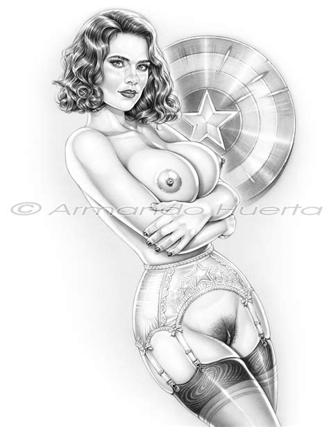rule 34 1girls actress agent carter armando huerta breasts captain america the first avenger