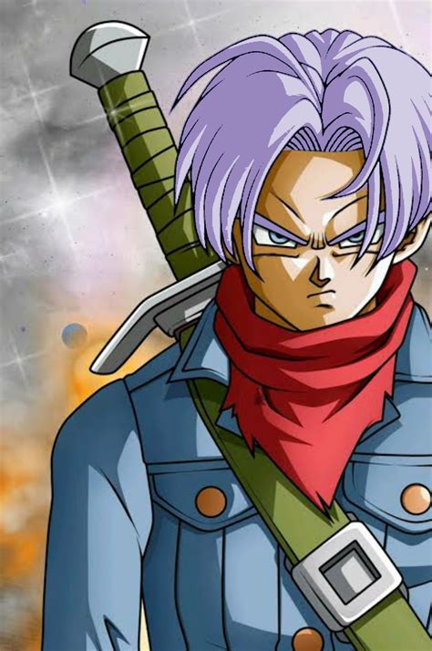 I Just Edited This Dbs Future Trunks With His Lavender Hair Honestly
