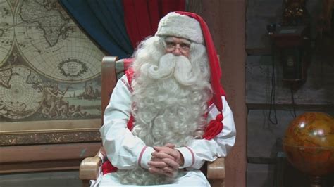 Santa Claus Issues Special Christmas Video Message Youtube