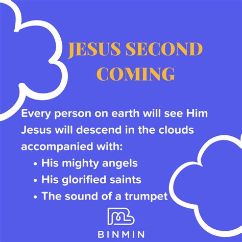 Jesus Second Coming 15 Facts You Must Know Binmin