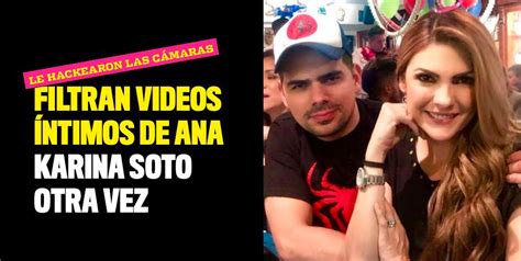 Hackearon las cámaras de la casa de Ana Karina Soto y filtran videos