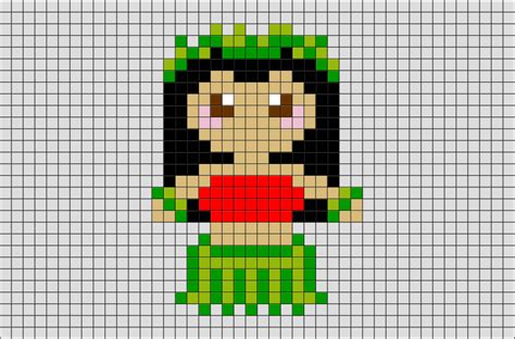 Pixel Art Stitch Dessin Facile Modèle Difficile Disney