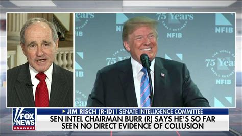 Gop Sen Risch Says There S Still No Evidence Of Trump Russia Collusion Fox News Video