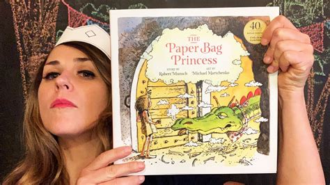 the paper bag princess by robert munsch read by lolly hopwood youtube