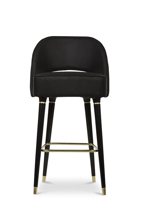 Collins Bar Chair Contemporary Transitional Midcentury Modern Metal
