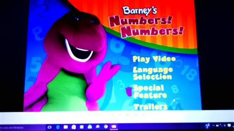 Barney Numbers Book