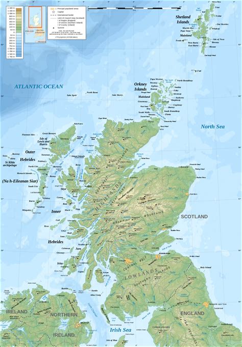 It has a long and complicated history with england, with which it was merged in. Geography of Scotland - Wikipedia