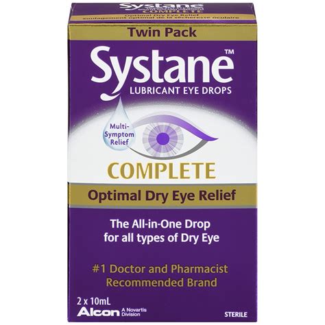 Systane Complete Lubricant Eye Drops 10 Ml Bonnie Doon Eye Care