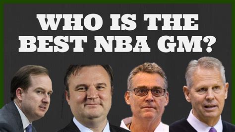 The Best Nba General Managers And Front Office Youtube