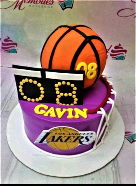Basketball Cake 105 Cakes And Memories Bakeshop