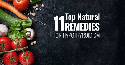 11 Top Natural Remedies For Hypothyroidism Nutracraft