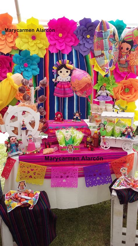 Resultado De Imagen Para Fiesta Tematica Muñecas Mexicanas Decoracion