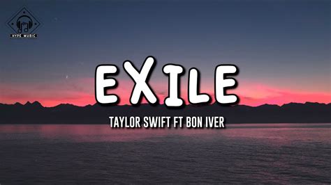 Taylor Swift Exile Ft Bon Iver Lyrics Youtube