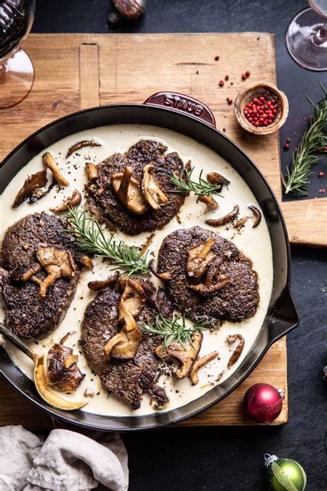 Add the beef stock a cup at a time and whisk constantly over medium heat until the sauce thickens. Rosemary Beef Tenderloin with Wild Mushroom Cream Sauce ...