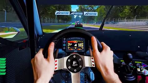 Assetto Corsa Competizione Steering Wheel Gameplay Nissan Gtr Gt