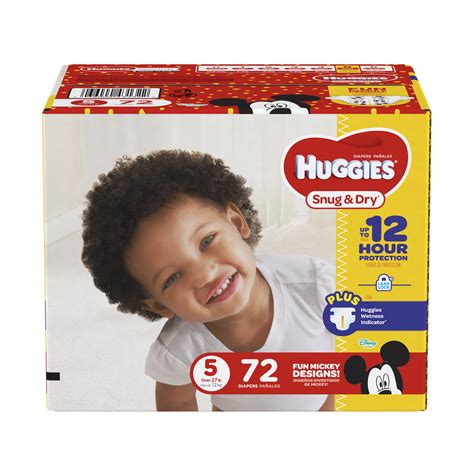 Huggies Snug And Dry Diapers Size 5 72 Diapers