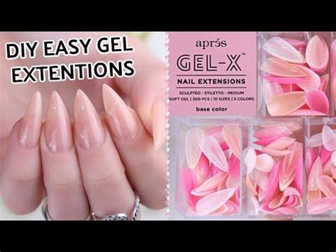 Diy steps to apply gel nails. DIY - TESTING APRES GEL-X NAIL BASE COLOR SOFT GEL EXTENSION SYSTEM - NO DRILL HAND FILE ONLY ...