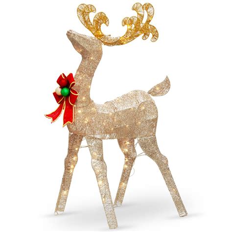National Tree Company 48 In Reindeer Decoration With