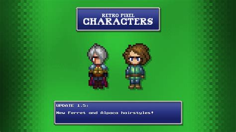 Update 15 Now Available Retro Pixel Characters By Perpetual Diversion