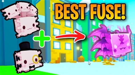 The Best Fuse Combination To Get The Strongest Pets In Pet Simulator X