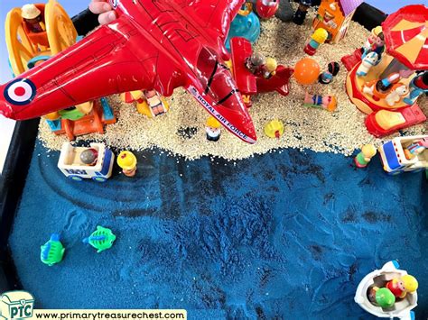 Seaside Beach Funfair Air Show Themed Small World Multi Sensory