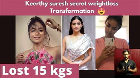 Keerthi Suresh Weightloss Transformation Youtube