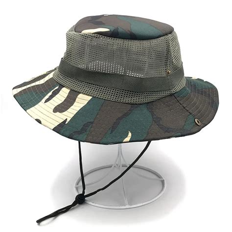 Multicam Tactical Airsoft Sniper Camouflage Bucket Boonie Hats Nepalese