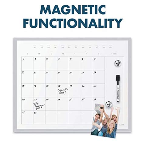 Quartet Dry Erase Calendar Board Whiteboard Whiteboard Magnetic 16