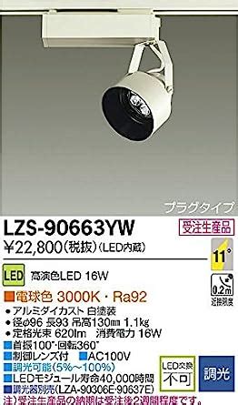 Amazon co jp DAIKO 受注生産品 LEDスポットライト cono 高演色 LZ1 モジュールタイプ φ50