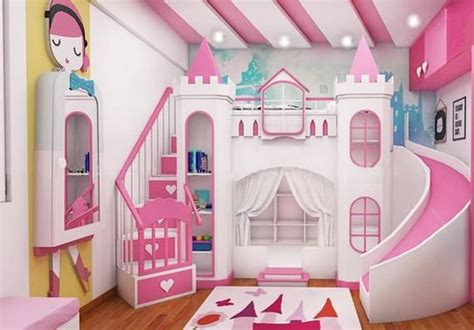 A variety of different beds with slides, cabin beds, and other bunk beds for children are available on ebay at various price points. made to order princess dream castle bunk bed with winding ...