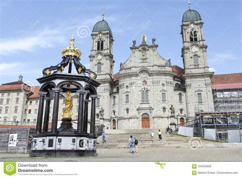 Einsiedeln Abbey On Switzerland Editorial Stock Image Image Of