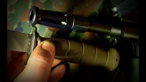 Feldmesser 78 Glock Rifle Bayonet For Steyr Aug Youtube